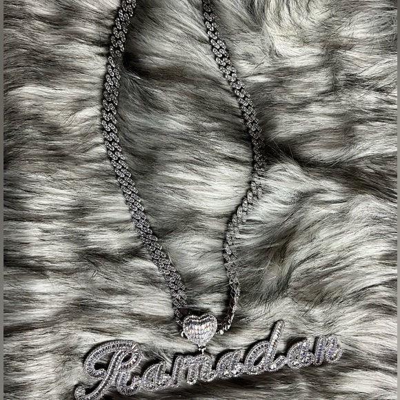MENS NECKLACE RAMADAN HOLIDAY NECKLACE SILVER WOW!❤️❤️❤️❤️❤️❤️❤️ - Picture 8 of 11